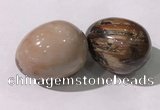 CDN1369 35*45mm egg-shaped agate decorations wholesale