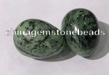 CDN1378 35*45mm egg-shaped ruby zoisite decorations wholesale