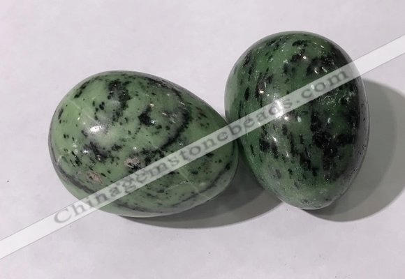 CDN1378 35*45mm egg-shaped ruby zoisite decorations wholesale