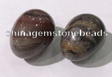 CDN1384 35*45mm egg-shaped jasper decorations wholesale