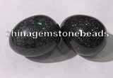 CDN1411 35*45mm egg-shaped gemstone decorations wholesale