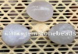 CDN306 30*40mm egg-shaped rose quartz decorations wholesale