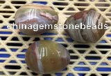 CDN317 30*40mm egg-shaped ocean agate decorations wholesale