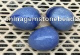 CDN321 30*40mm egg-shaped blue aventurine decorations wholesale