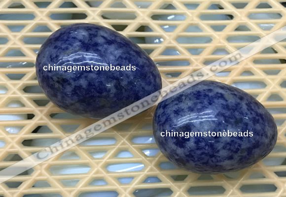 CDN365 35*50mm egg-shaped blue spot decorations wholesale