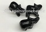 CDN404 25*50*35mm elephant black agate decorations wholesale