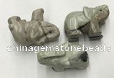 CDN409 25*50*35mm elephant picasso jasper decorations wholesale