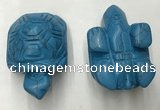 CDN455 38*55*28mm turtle imitation turquoise decorations wholesale