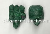 CDN463 38*55*28mm turtle imitation malachite decorations wholesale