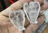 CDN470 30*40mm angel white crystal decorations wholesale