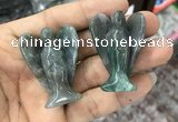 CDN475 30*40mm angel moss agate decorations wholesale