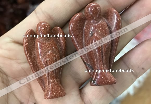 CDN478 30*40mm angel goldstone decorations wholesale