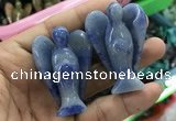 CDN494 35*50mm angel blue aventurine decorations wholesale