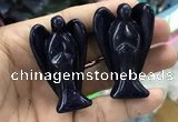 CDN496 35*50mm angel blue goldstone decorations wholesale