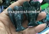 CDN500 35*50mm angel moss agate decorations wholesale