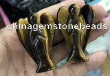 CDN504 35*50mm angel yellow tiger eye decorations wholesale