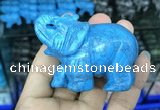 CDN513 33*65*45mm elephant imitation turquoise decorations wholesale