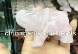 CDN530 35*80*55mm elephant rose quartz decorations wholesale