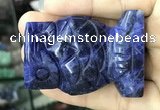 CDN573 35*50mm owl sodalite decorations wholesale