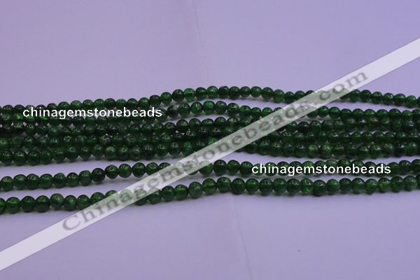 CDP01 15.5 inches 3mm round A- grade diopside gemstone beads