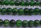 CDP02 15.5 inches 4mm round A- grade diopside gemstone beads