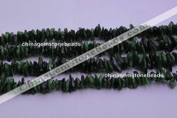 CDP71 15.5 inches 5*10mm - 8*15mm diopside chips gemstone beads