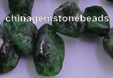 CDP75 15.5 inches 8*15mm - 10*20mm diopside chips gemstone beads