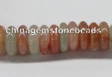 CDQ31 15.5 inches 4*14mm rondelle natural red quartz beads wholesale