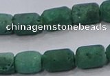 CDQ606 8 inches 6*8mm drum druzy quartz beads wholesale