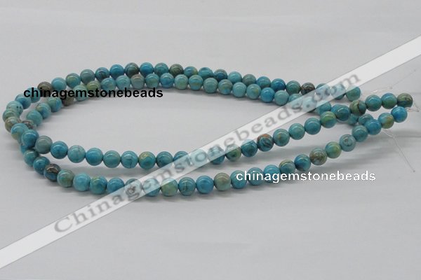 CDS02 16 inches 8mm round dyed serpentine jasper beads wholesale