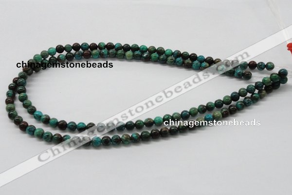 CDS05 16 inches 6mm round dyed serpentine jasper beads wholesale