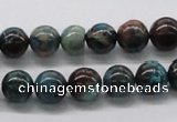 CDS07 16 inches 10mm round dyed serpentine jasper beads wholesale