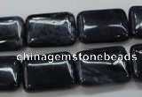 CDU09 15.5 inches 13*18mm rectangle natural blue dumortierite beads