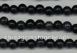 CDU100 15.5 inches 4mm round blue dumortierite beads wholesale