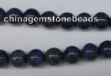 CDU102 15.5 inches 8mm round blue dumortierite beads wholesale