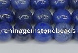 CDU343 15.5 inches 10mm round blue dumortierite beads wholesale