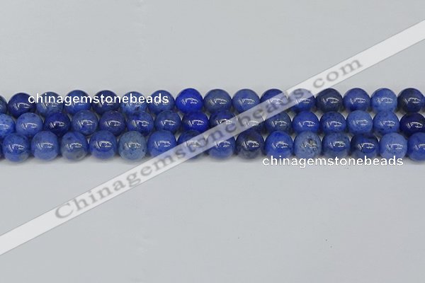 CDU343 15.5 inches 10mm round blue dumortierite beads wholesale