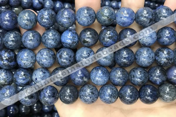 CDU355 15.5 inches 14mm round blue dumortierite beads wholesale