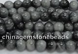 CEE03 15.5 inches 7mm round eagle eye jasper beads wholesale