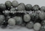 CEE05 15.5 inches 10mm round eagle eye jasper beads wholesale