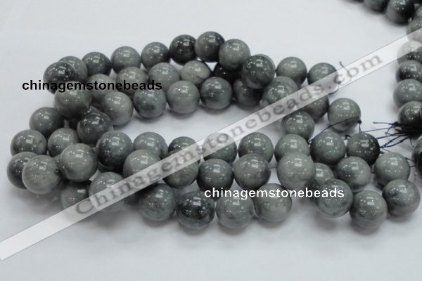 CEE07 15.5 inches 18mm round eagle eye jasper beads wholesale