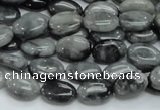 CEE15 15.5 inches 8*12mm oval eagle eye jasper beads wholesale