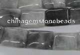 CEE210 15.5 inches 12*16mm rectangle eagle eye jasper beads