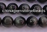 CEE504 15.5 inches 12mm round AAA grade green eagle eye jasper beads