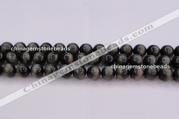 CEE506 15.5 inches 16mm round AAA grade green eagle eye jasper beads