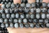 CEE543 15.5 inches 10mm round eagle eye jasper gemstone beads