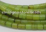 CEJ01 15.5 inches 6*8mm column lemon jade beads wholesale