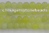 CEJ200 15.5 inches 4mm round lemon jade beads wholesale