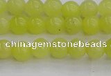 CEJ201 15.5 inches 6mm round lemon jade beads wholesale