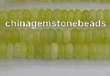 CEJ210 15.5 inches 2*4mm rondelle lemon jade beads wholesale